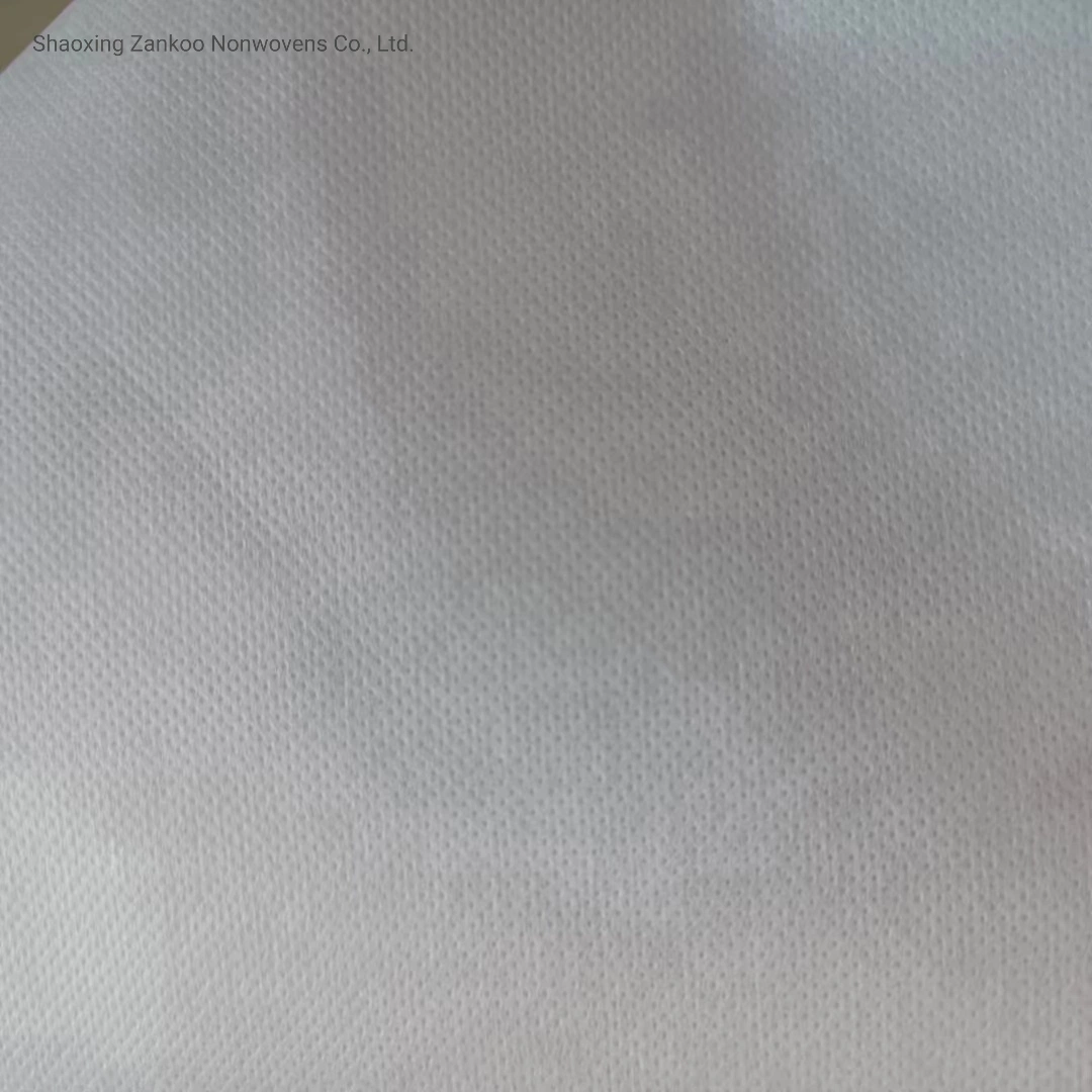 Plain /Embossed Spunlace Nonwoven Raw Material for Wet Wipes, Baby Wipes, Cleaning Wipes