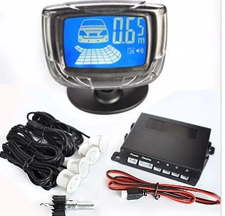 Wemaer OEM Manufacturer Radar Auto Electronics Car Reversing Aid LCD Visible Parking Sensor (connected with camera)