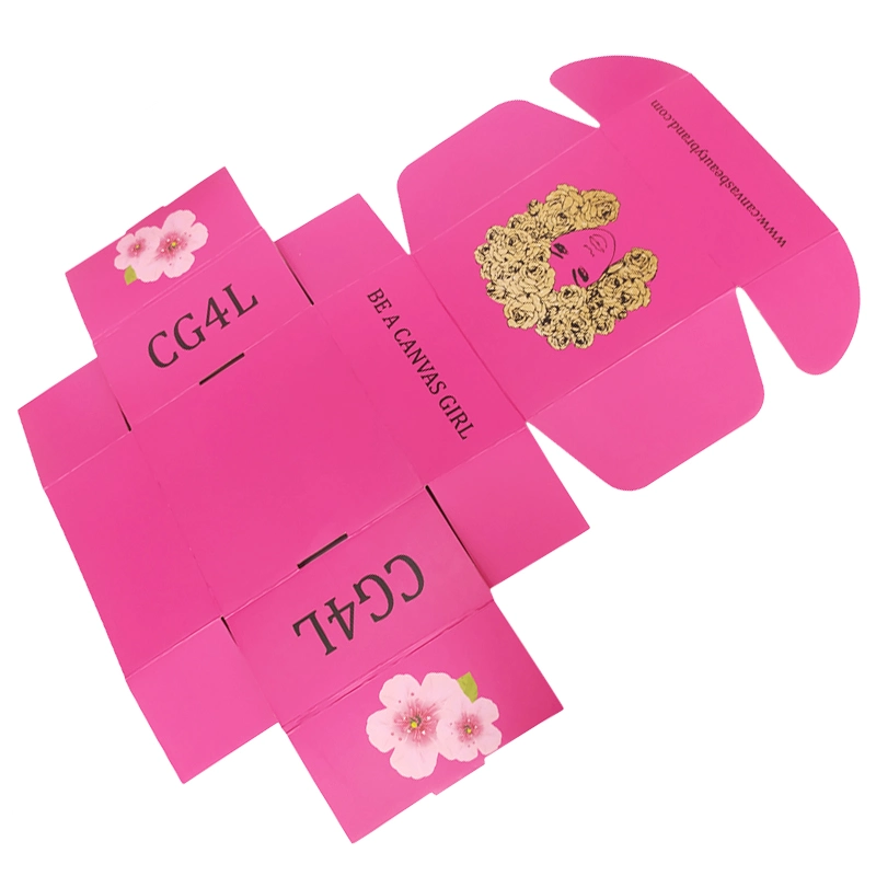 Großhandel/Lieferant Custom Eco Friendly Gedruckt Blank Farbige Rosa Verpackung Mailer Boxen Kraft starre Wellpappe Versandbox mit Logo