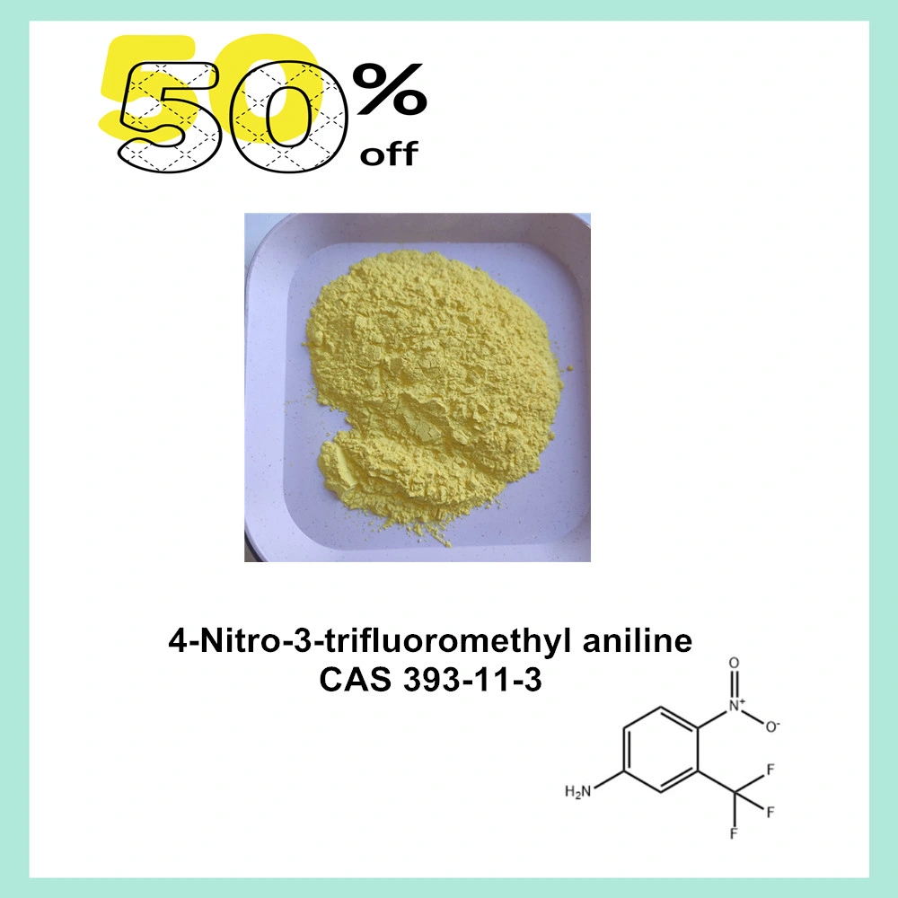 Factory Wholesale 4-Nitro-3-Trifluoromethyl Aniline CAS 393-11-3 with Best Price