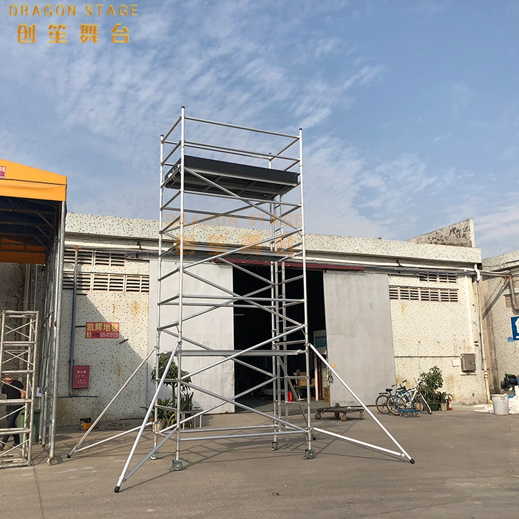 TUV Certificate Aluminum Movable Scaffolding Frame Scaffolding Tower Movable Scaffolding Scaffolding Accessories