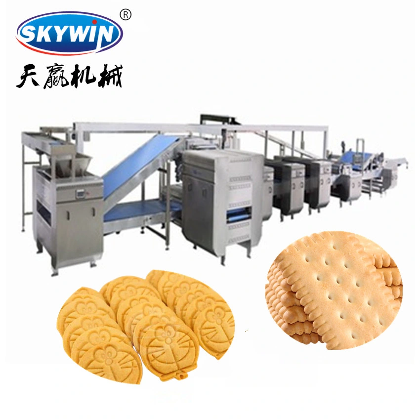 Automatic Cartoon Biscuit Production Hard & Soft Biscuit Making Machine