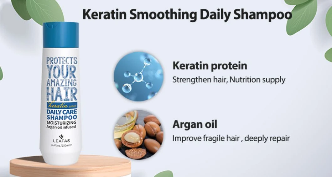 Private Label Anti Frizz Keratin Daily Hair Care Shampoo