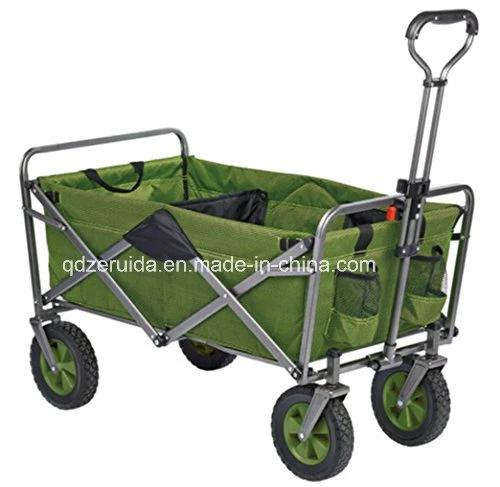 The Mac Sports Folding Utility Wagon in Green/ Folding Cart