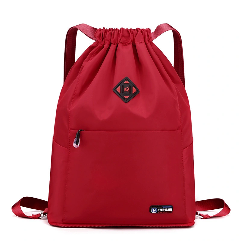 Waterproof Drawstring Sport Bag Backpack for Men Women Esg21294