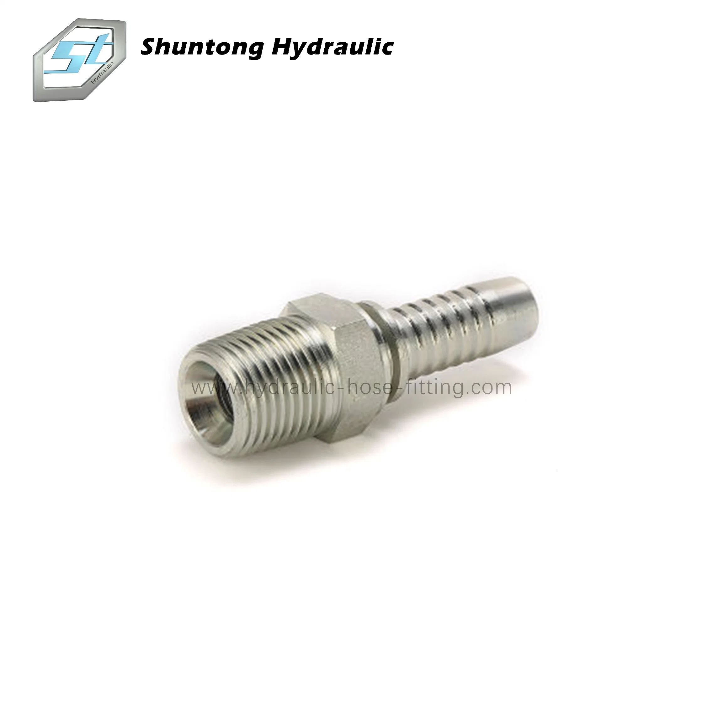 BSPT Male Hose Fitting Hydaruli Connector Hydraulic Ends Stainless Steel Coupling Pipe Fitting