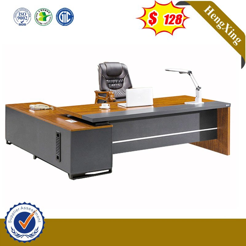 Melamine Laminated Wooden Executive Table Desk Modern Office Furniture