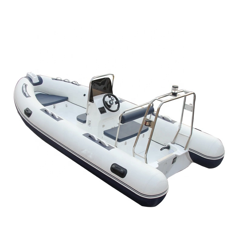 Aquaparx White PVC Double Deep Hull Fiberglass Inflatable Boat Rib 480 for Sale Netherlands