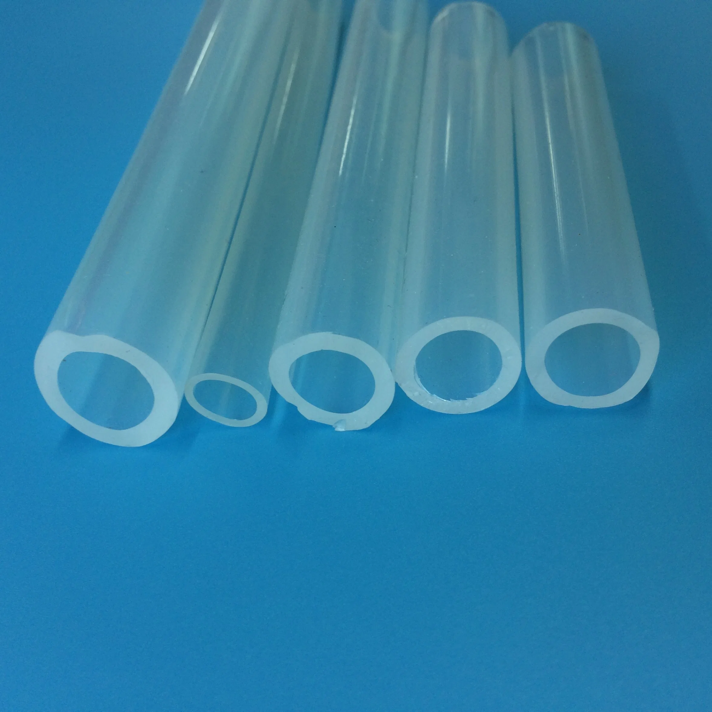 Smooth Transparent Silicone Rubber Tube Hose Flexible Pipe