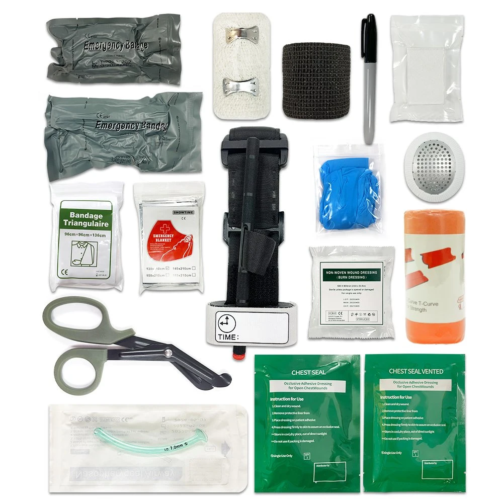 Kit de control de sangrado individual, kit de traumatología de Ifak, kit de rellenado de primeros auxilios, detener la hemorragia, Bleedstop