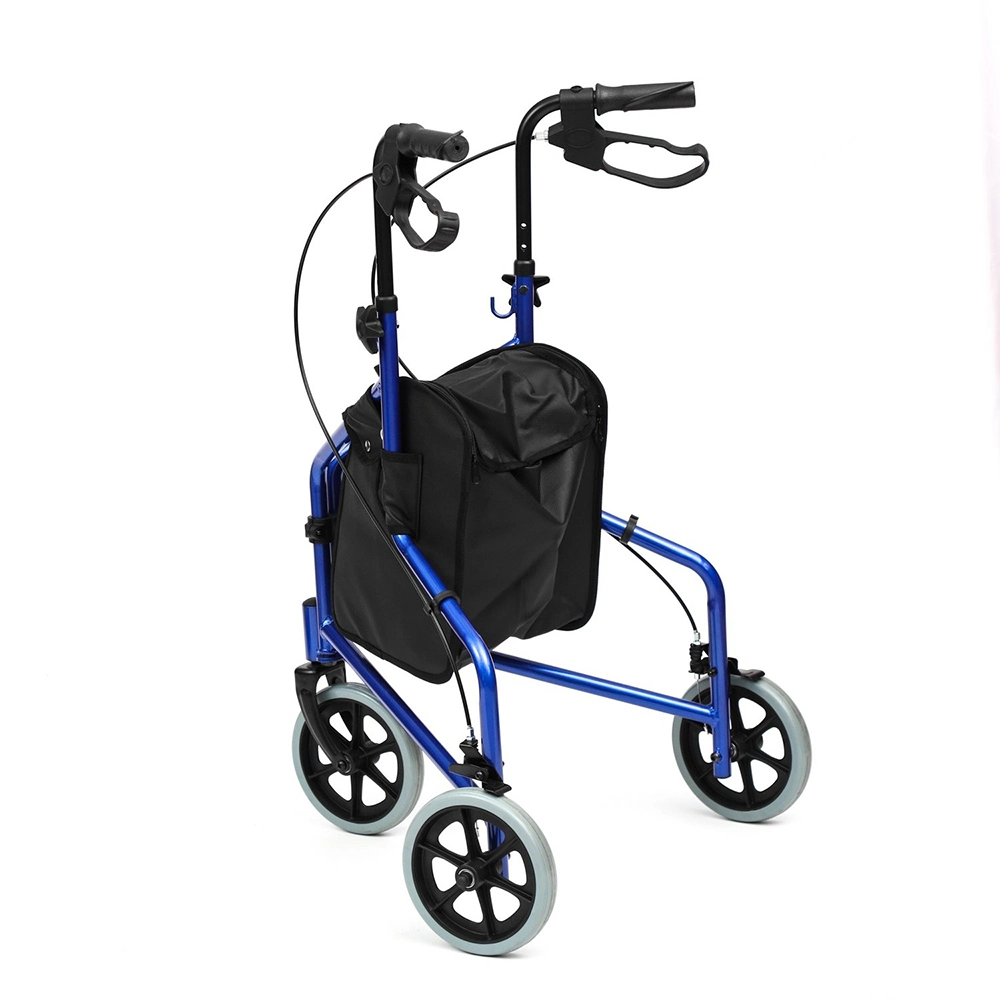 2023 mejor Venta Fabricante plegable tres ruedas Rollator