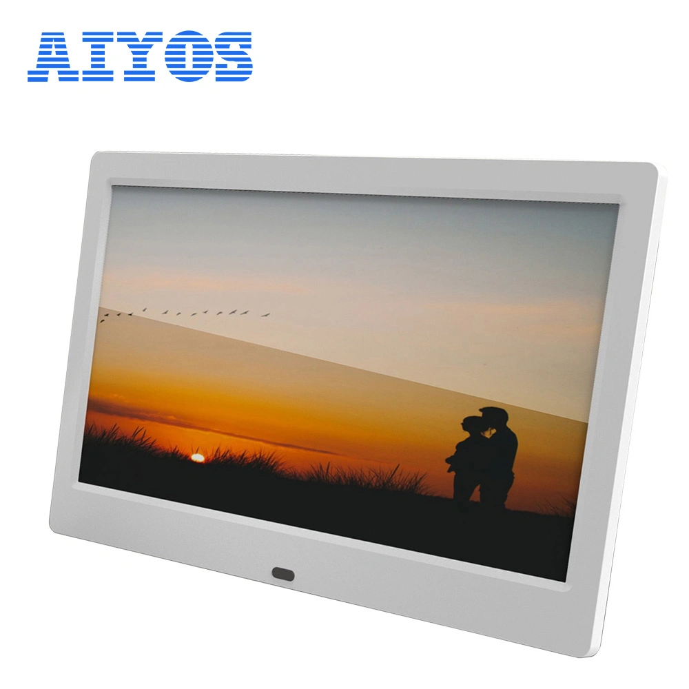 10 Polegadas Leitor USB Digital Photo Frame com estrutura estreita