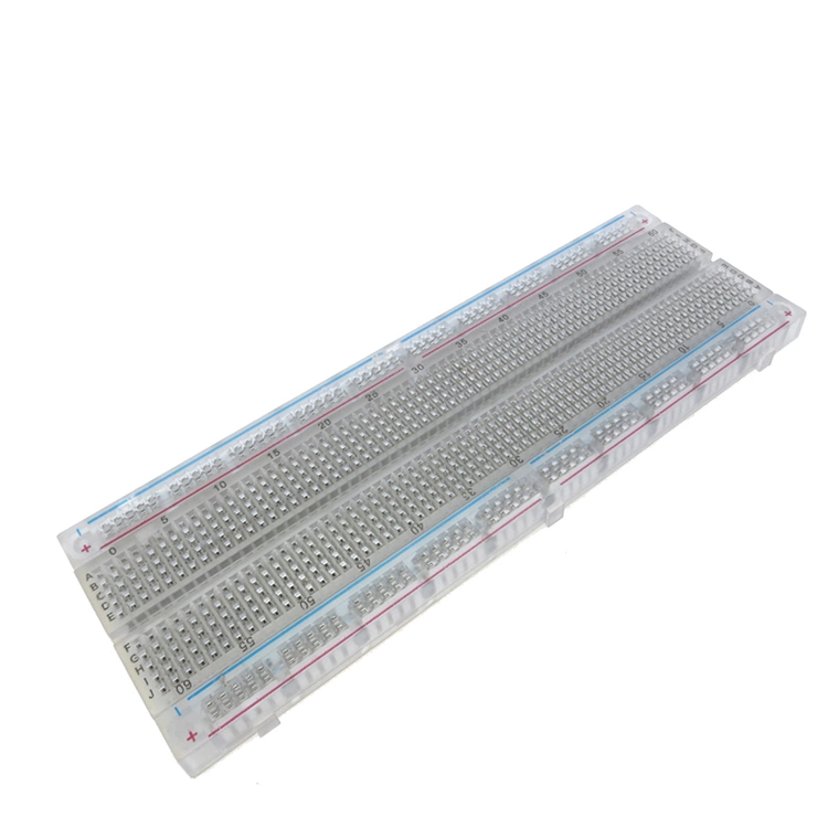 Breadboard 830 Point Solderless PCB Transparent Breadboard MB-102 MB102 Test Develop DIY