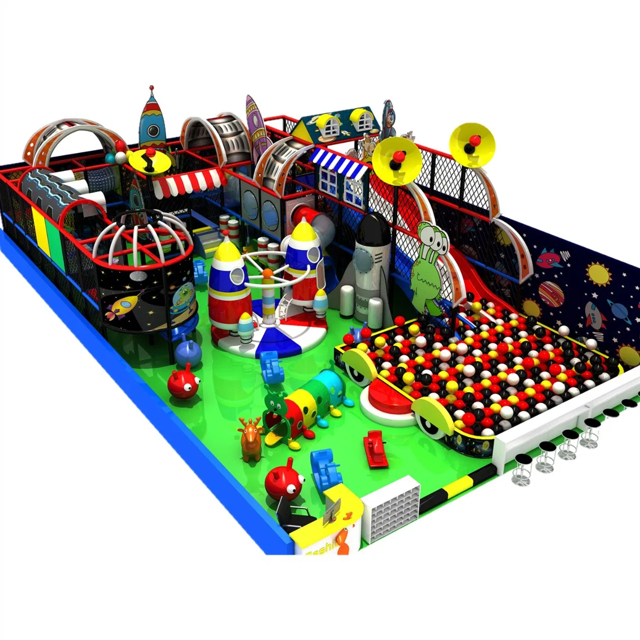 Children's Indoor Commercial Playground Equipment Kids Amusement Park Set England