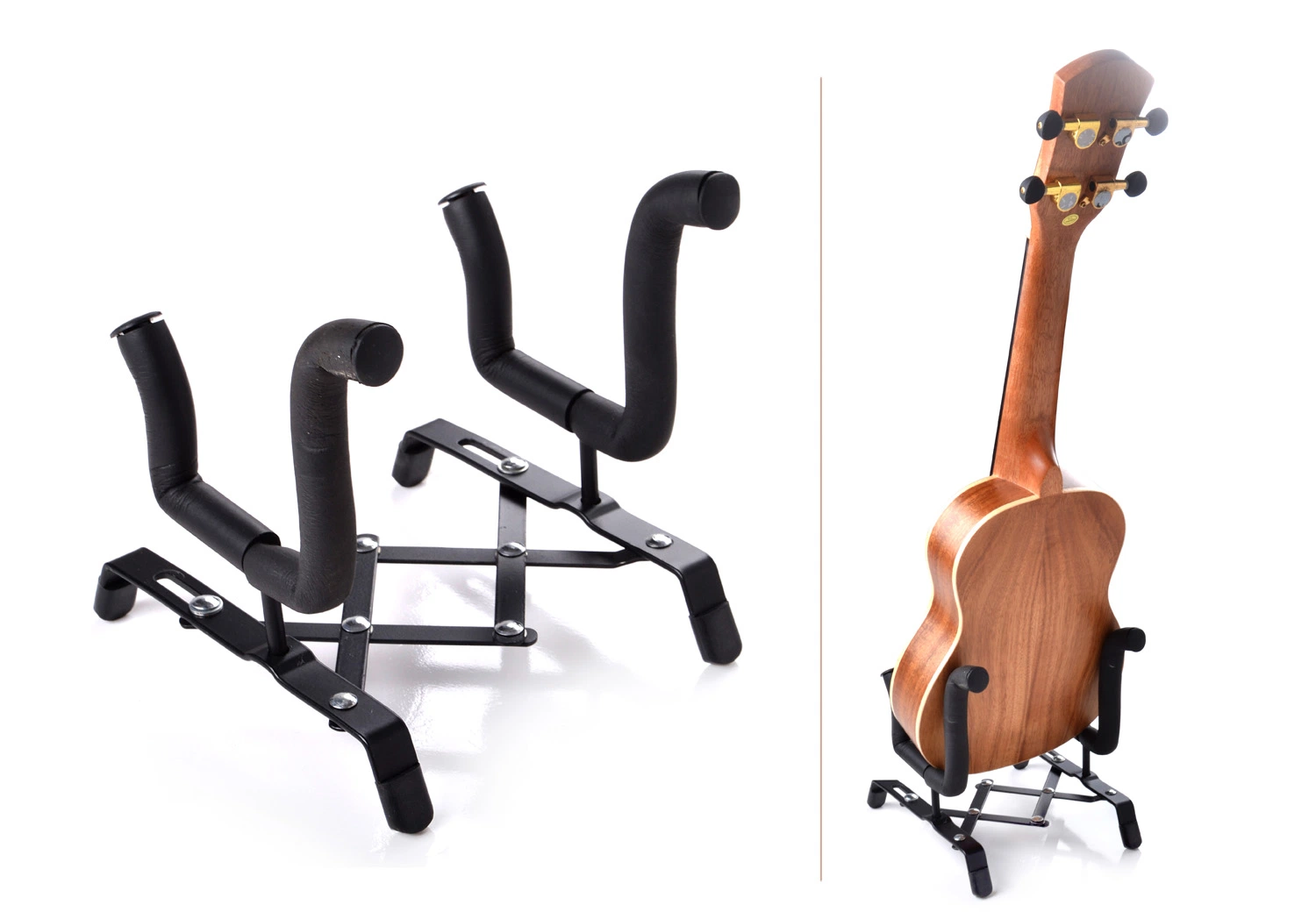 Soporte de guitarra de Ukulele plegable de buena calidad para accesorios de música