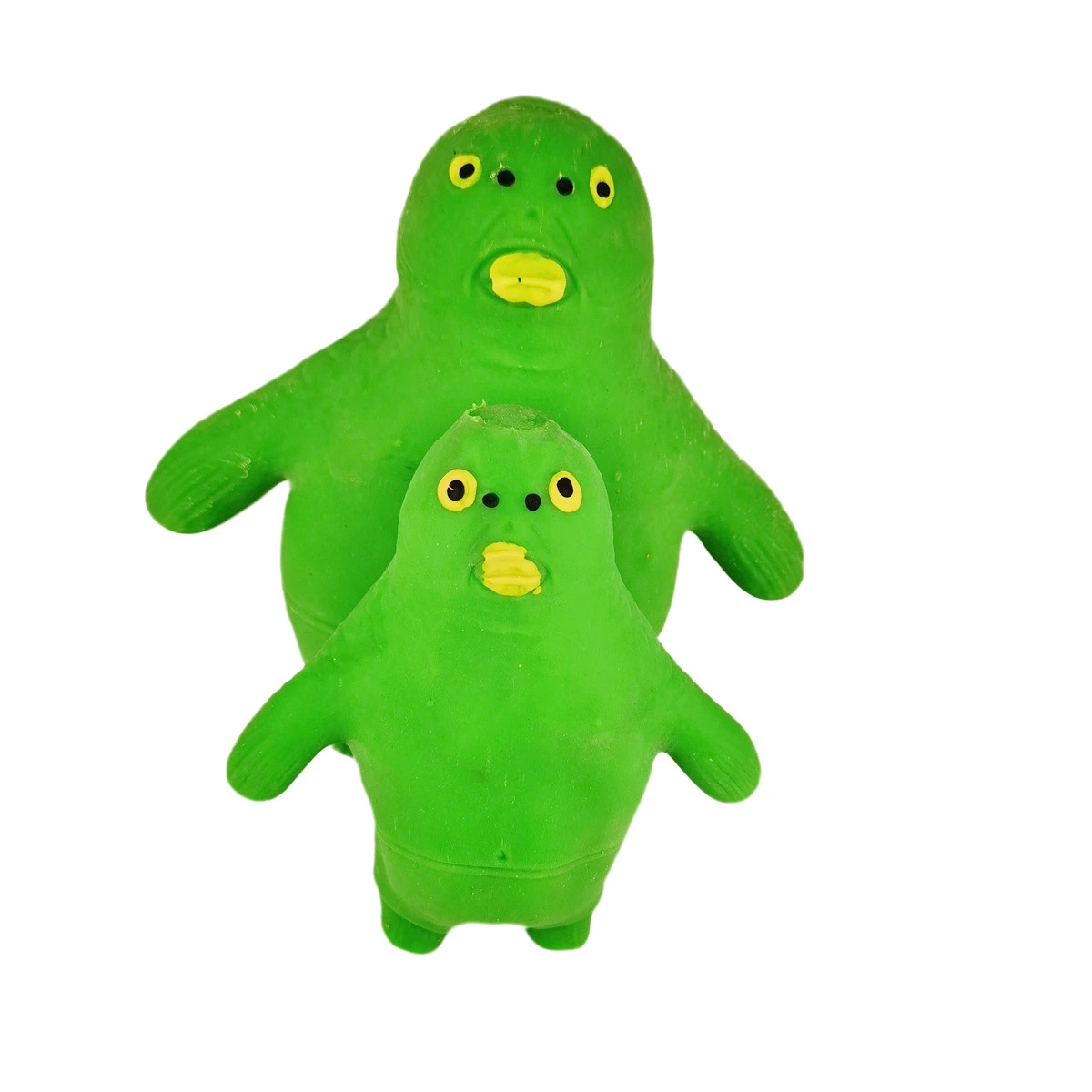 Green Head Monster Tricky Toy Slow Rebound Sand Sculpture Funny Toy