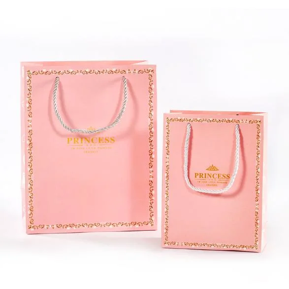 Wholesale Cheap Custom Colorful Design Garment Shopping Matte Paper Bags Gift White Card Packaging Paper Pouch with Rivet