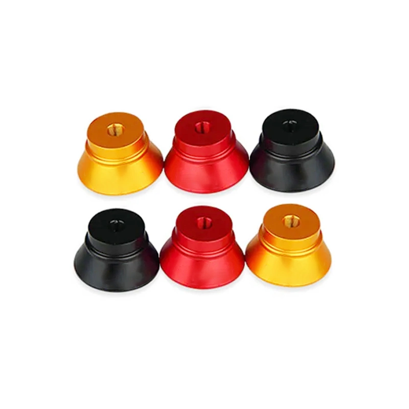 Manufactures Custom CNC Machining Parts Steam Crave Top Cap Thread Drip Tip Aluminium Electronic Cigarette 810 Threaded Top Cap