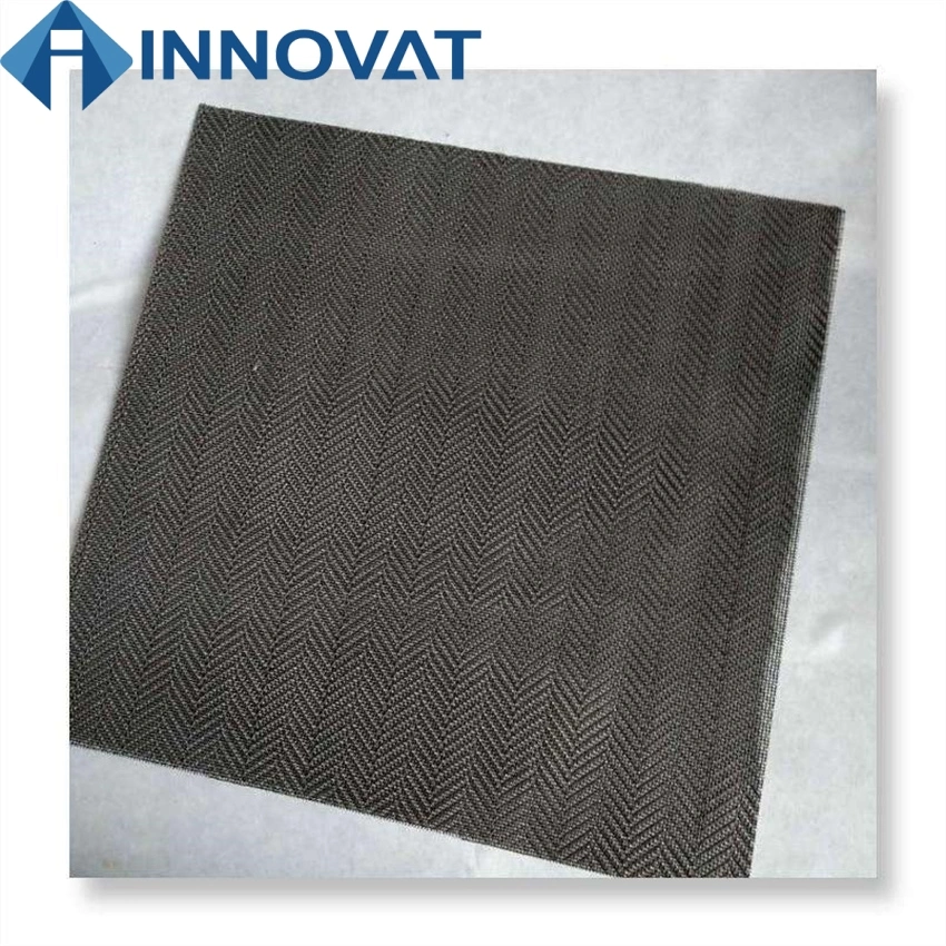 High Quality Black Powder Coated Metal Wire Mesh Extruder Filter Screen Filter Disc Black Wire Mesh Cloth