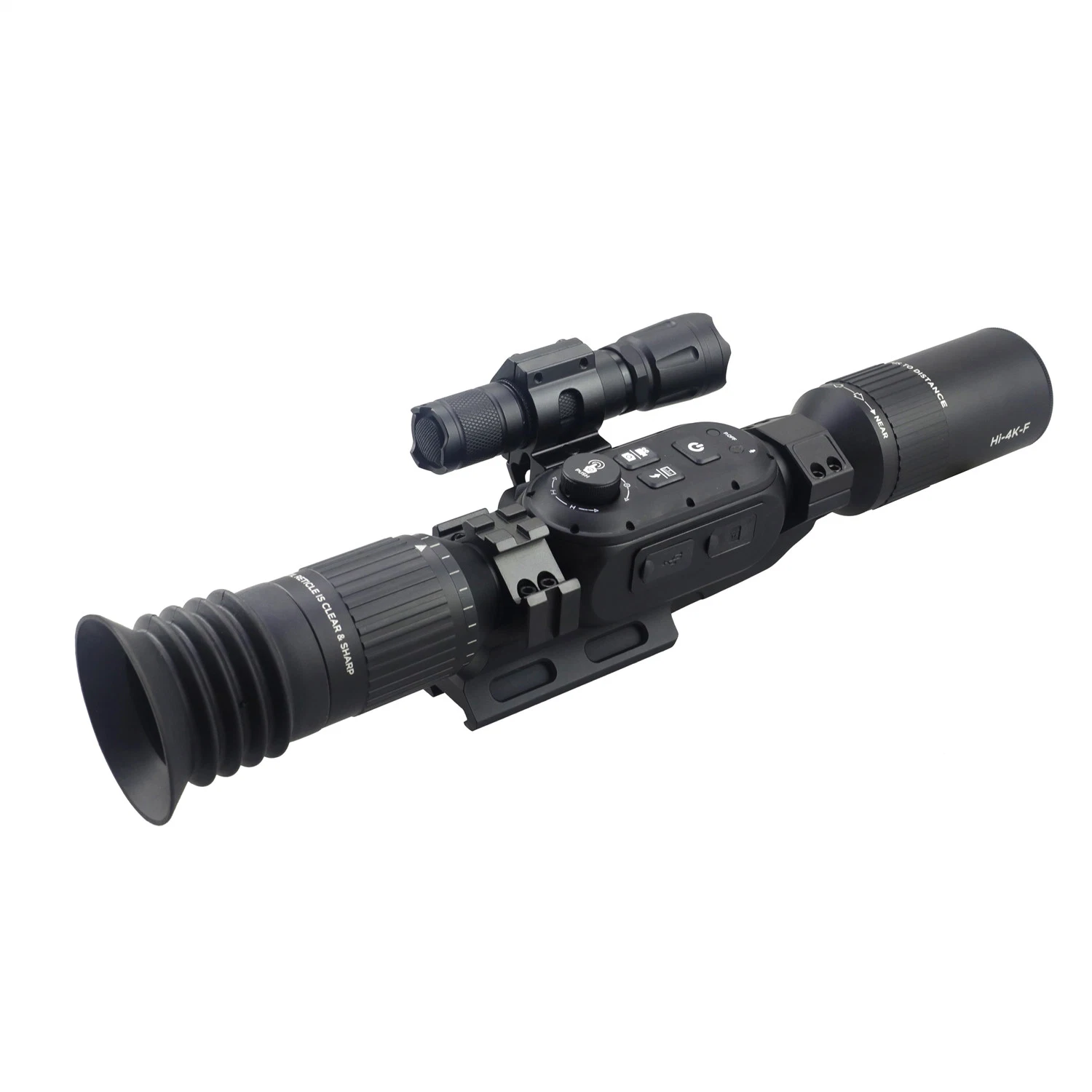 Ultra 4K Digital Night Vision Scope HD Sony Sensor 4 Cores 3-24X Tactical Sight Hunting Smart Night Vision Weapon Scope