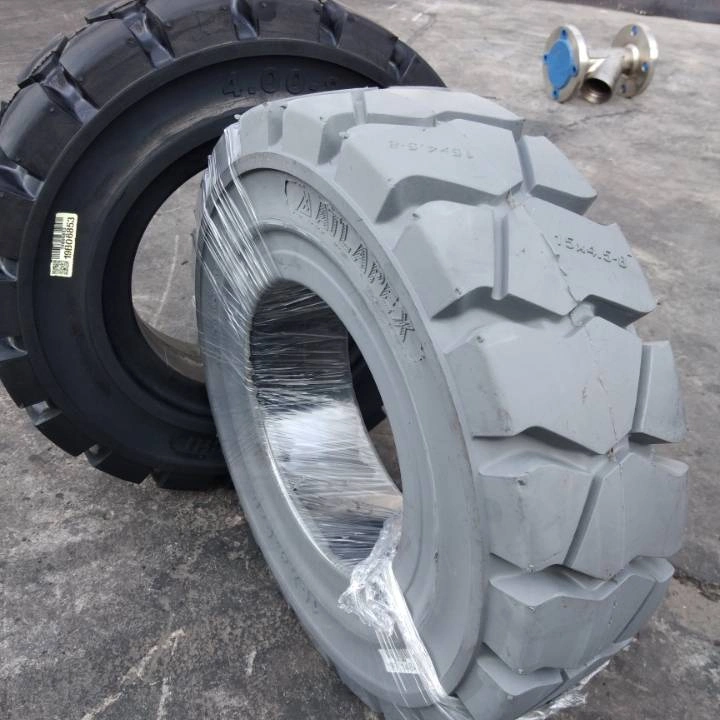 Neumático de Forklift de fábrica neumático sólido 6.50-10 con tres capas de caucho