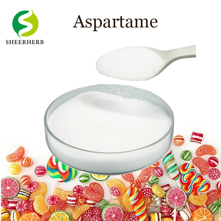 preço de fábrica edulcorantes artificiais Aspartame em pó CAS 22839-47-0 Aditivos Bebidas Aspartame