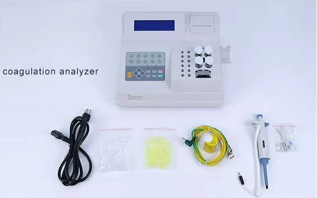 Laboratório e equipamentos hospitalares 4 Channel analisador de coagulação do sangue (CA54)