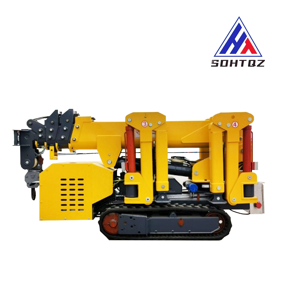 New Type of Oil and Electric Dual Purpose Remote Control Walking Crawler Lifting Equipment