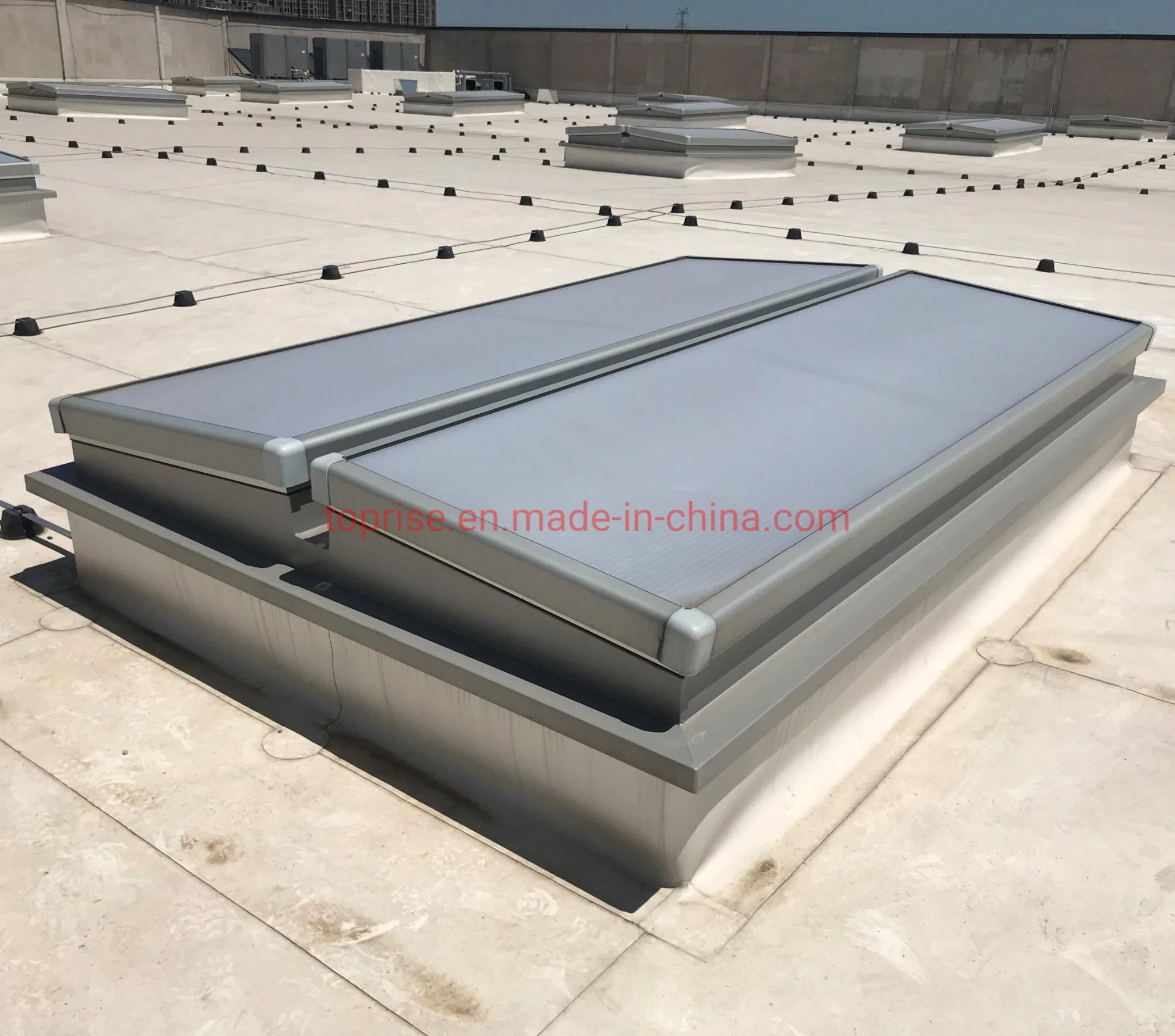 Toprise Natural Roof Window Natural Smoke and Heat Exhaust Ventilation System