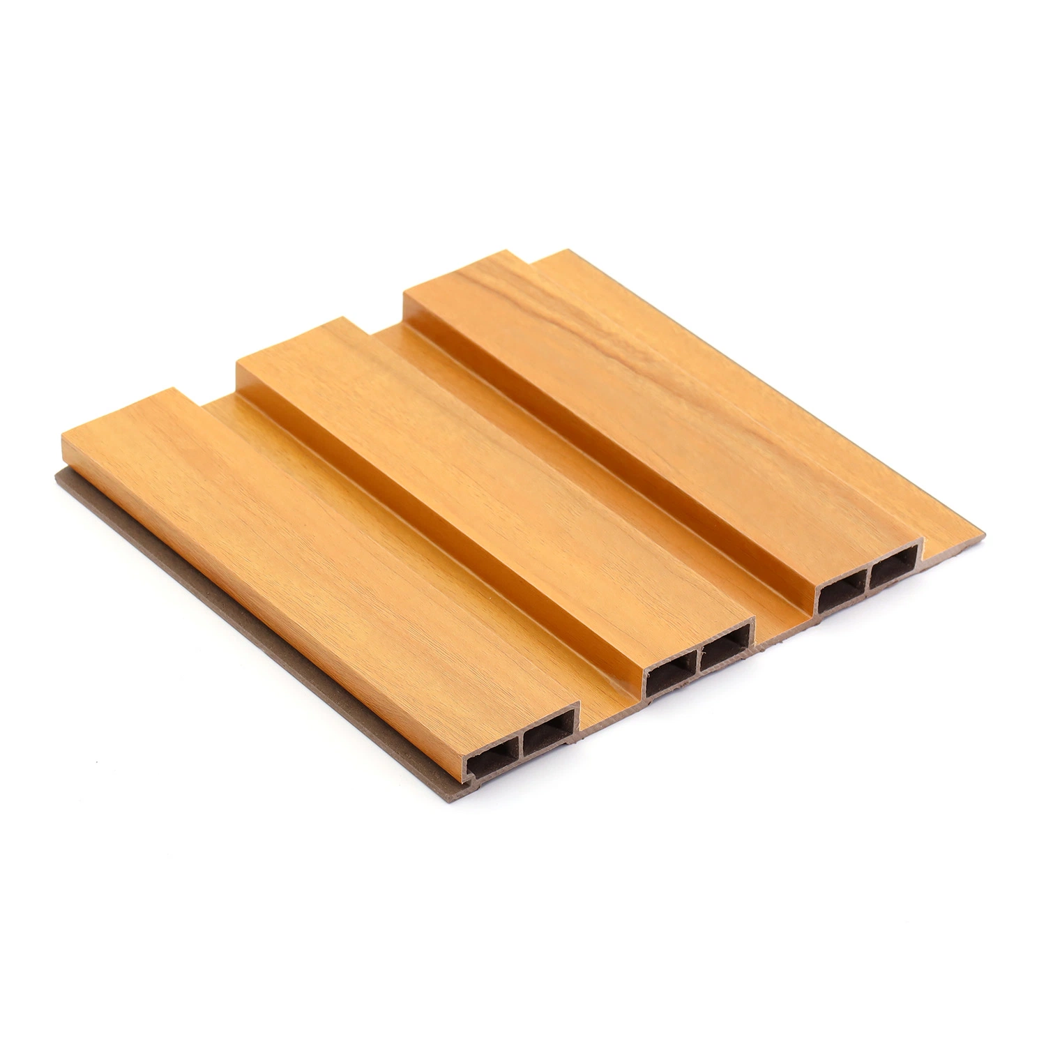 Hot Sale Wood Grain Waterproof Fire Proof Fire Test Report High quality/High cost performance  Indoor Decorative Insoul Strip WPC PVC Wall Board