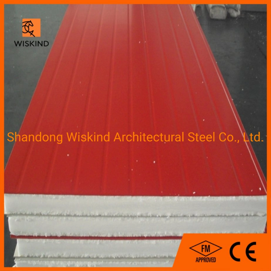 Easy to Process and Install EPS Sandwich Board for Workshop Used for The Steel Structure Frame