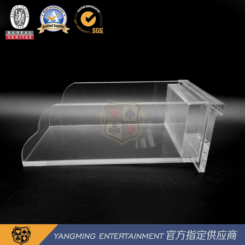 Brand New Structure Design 6~8 Sets of Poker Club Entertainment Table Tabletop Discarded Card Box Ym-PS01