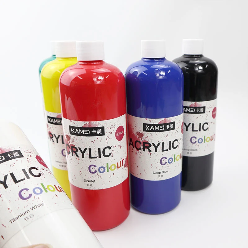 500ml Non Toxic Acrylic Paint for Students and Artist