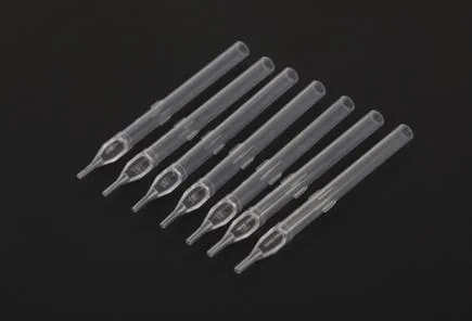 Nb Xb 19mm, 25mm, 30mm Disposable Tattoo Tubes, Grips, Clear Long Tips,