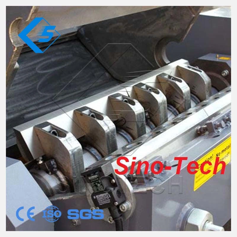 Sino China Strong Force Horizontal Pipe Waste Plastic Crushing Machine Pet PP PVC Plastic Sheet Scrap Crusher