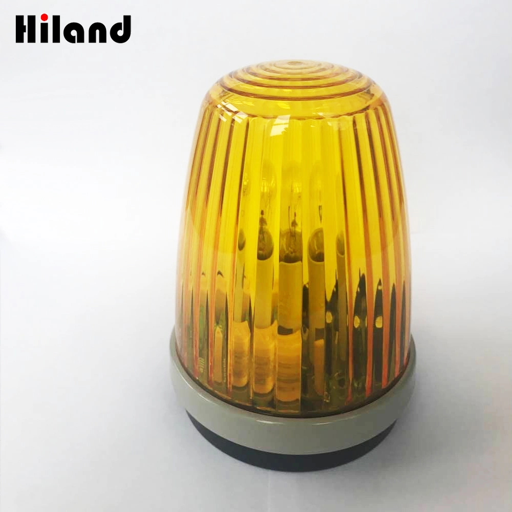Hiland Heißer Verkauf 230V AC Arbeitsspannung Blitzlampe F5002 Mit Glühlampe für automatische Tore