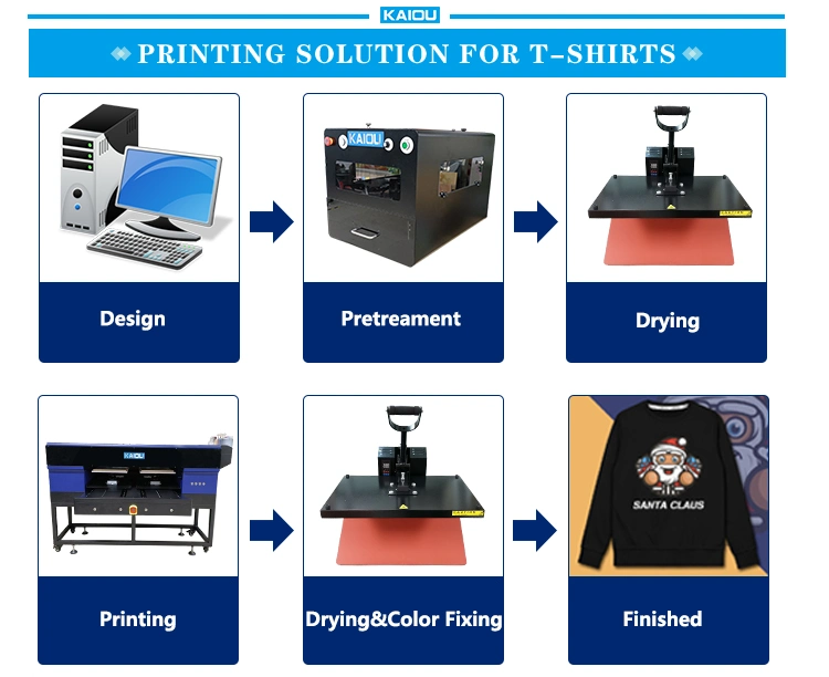 DTG Dtf T Shirt Printing Machine Kaiou Printing