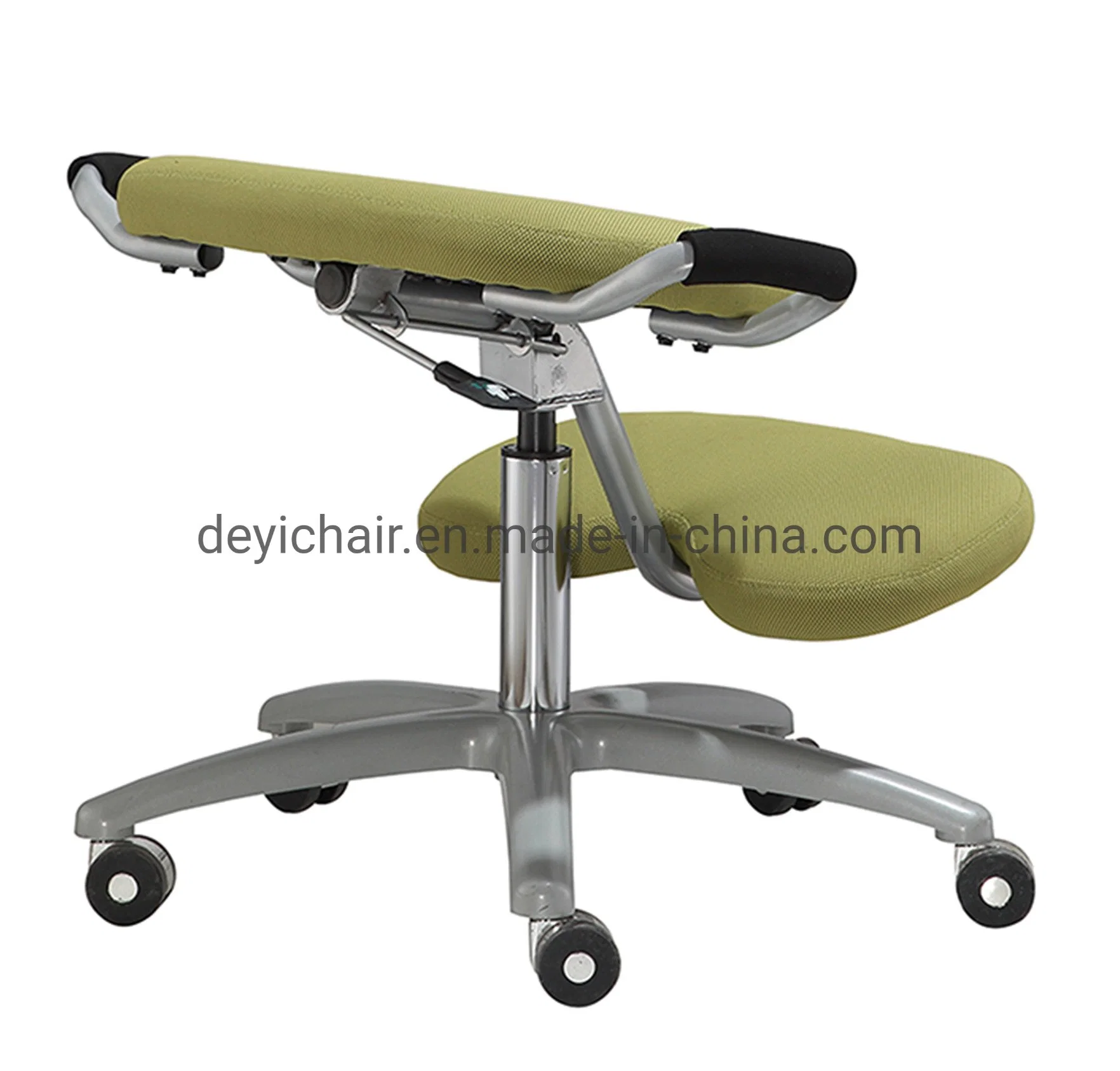 Metal Frame Color Optional PU Paddle Simple Tilting Mechanism Knee Chair