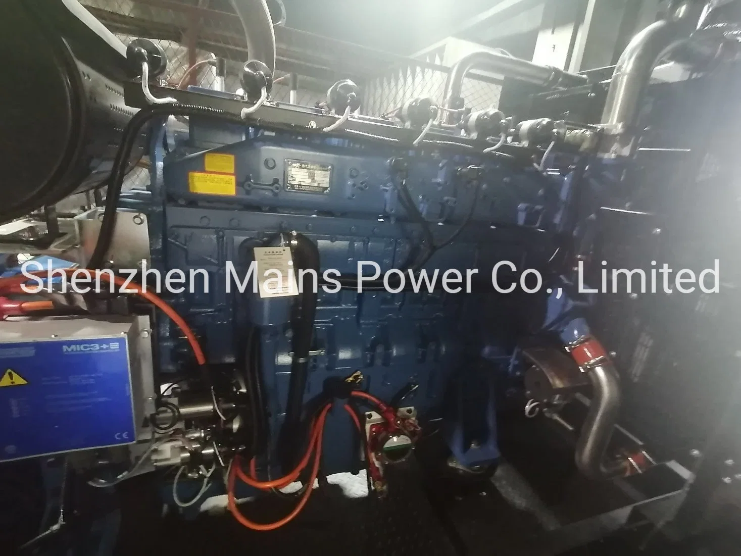 400kw Yuchai Gas Generator Natural Gas Generator 20MW Power Plant