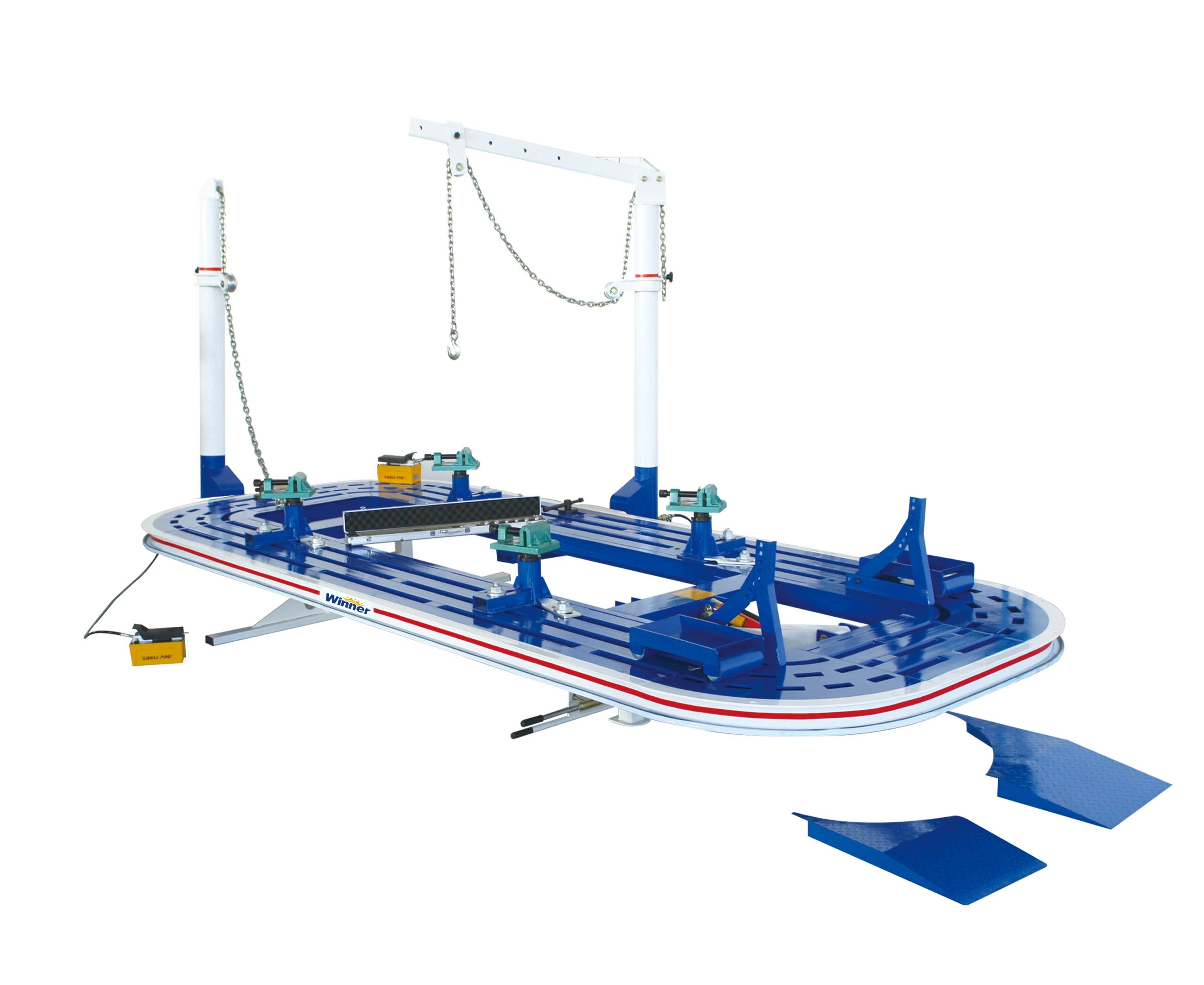 Car Frame Chassis System Car Dent Pulling Bench