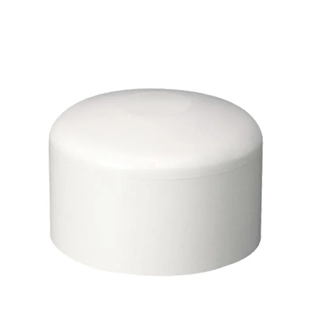 White Color Round All Kinds of Pipes and Fittings End UPVC PVC Pipe Fitting End Plug Can Be Customized According to Requirements