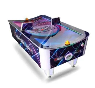 Surface Hockey Two-Person Interactive Playground Equipment Coin Operated Air Hockey Game Table