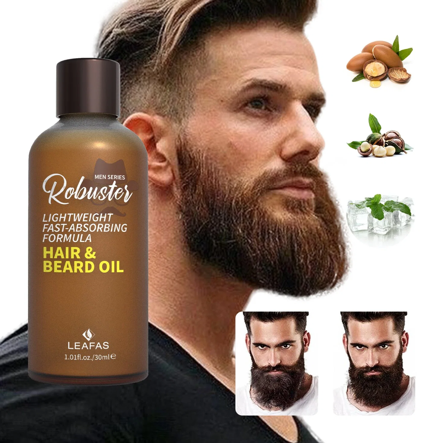 Luxliss Free Sample Natural Beard Oil for Men