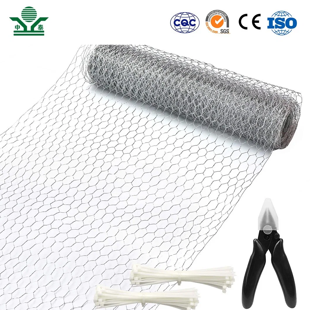 Zhongtai Hex Wire Mesh China Wholesale/Supplierrs 17 16 15 14 Bwg 13mm Chicken Wire Mesh Used for Security Mesh Fencing