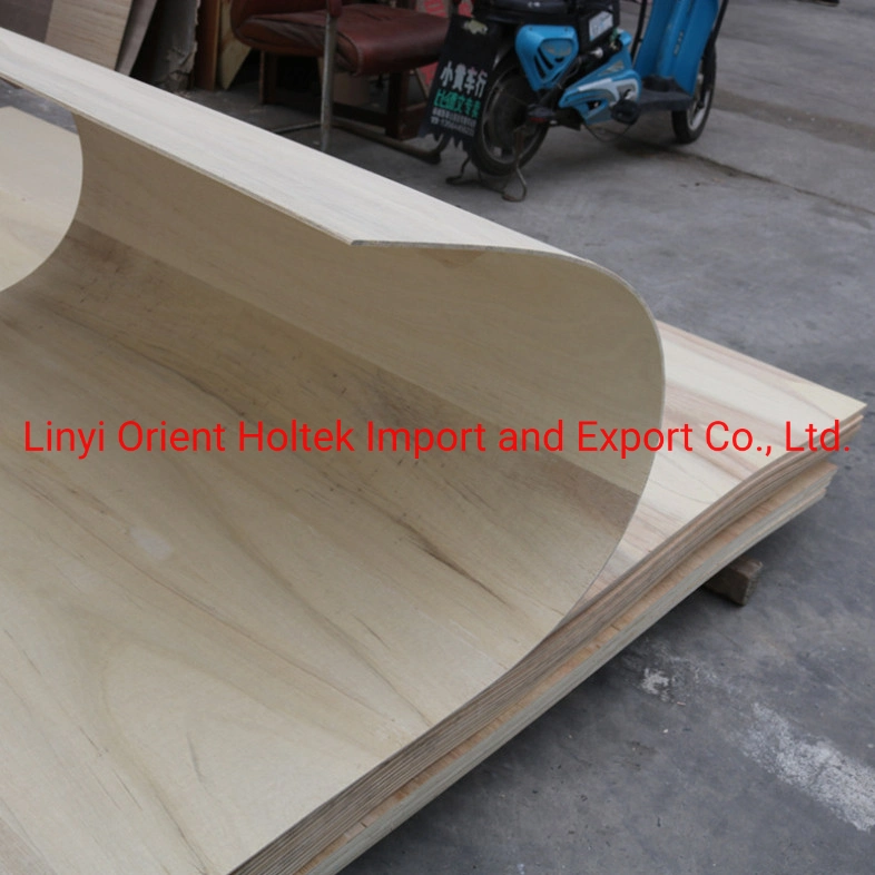 High Quality Flexible Plywood Bend Wood Sheet Veneer Plywood