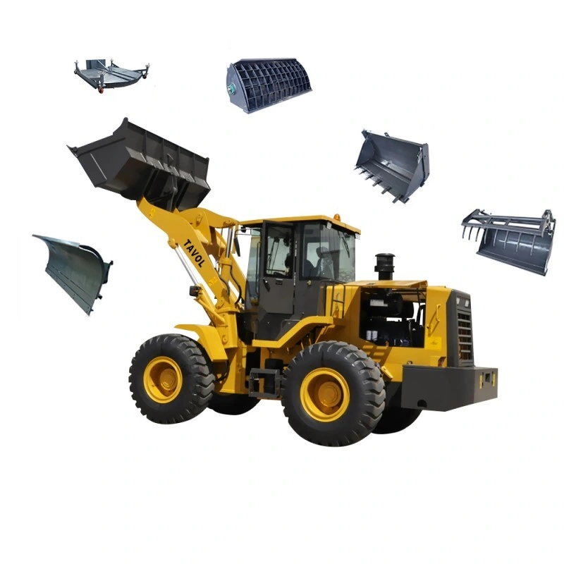 Tavol Factory Ta35 equipos de maquinaria de construcción 3,5 Ton Wheel Loader