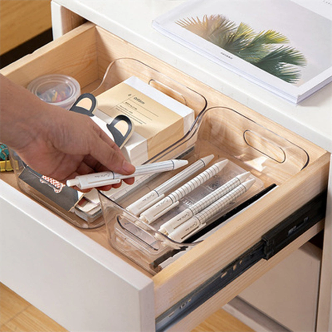 Food Storage Containers Fridge Cabinet Freezer Desk Organizer Plastic Refrigerator Container Fridge Storage Container Box