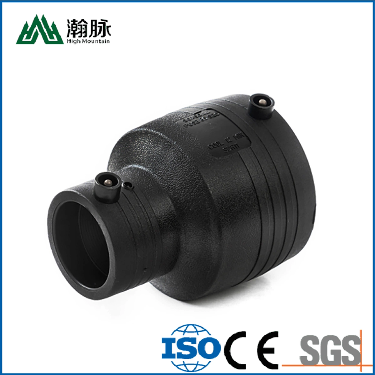 PE Reducing Copping Adapter Poly Fitting Maschinen Gelenk HDPE Fitting