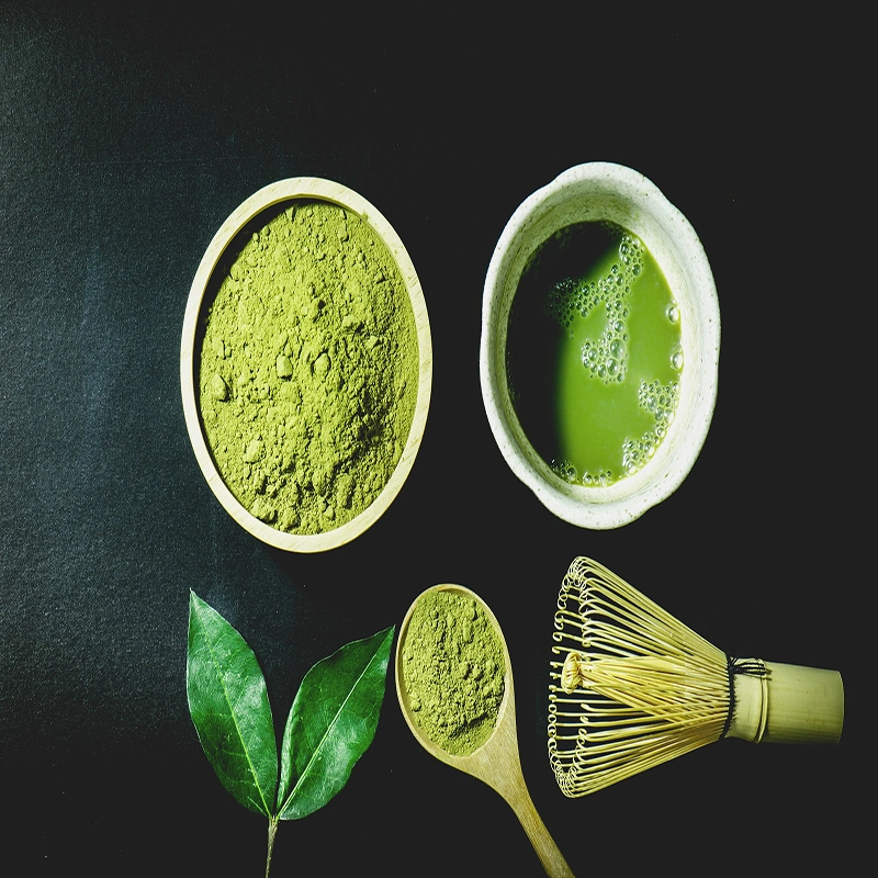 Основная часть цены органических здоровья Matcha зеленый чай для похудение чай порошок горячая продажа высокое качество