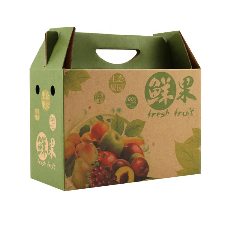 Custom Printing Folding Packaging Gift Box for Dry Luxury Fruits Gift